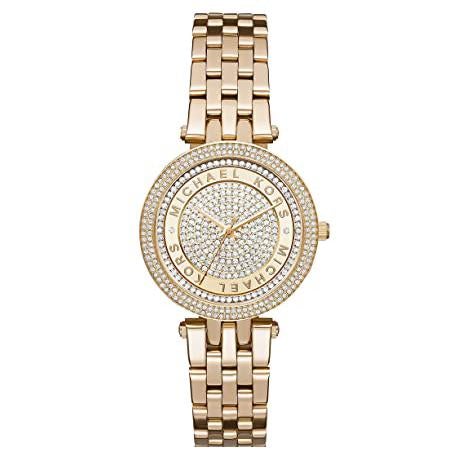 Michael Kors Mk3445 Ladies Mini Darci Gold Watch -korean beauty