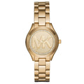 Michael Kors Mk3477 Ladies Mini Slim Runway Yellow Gold Watch -korean beauty