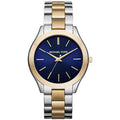 Michael Kors Mk3479 Ladies Slim Runway Two Tone Watch -korean beauty