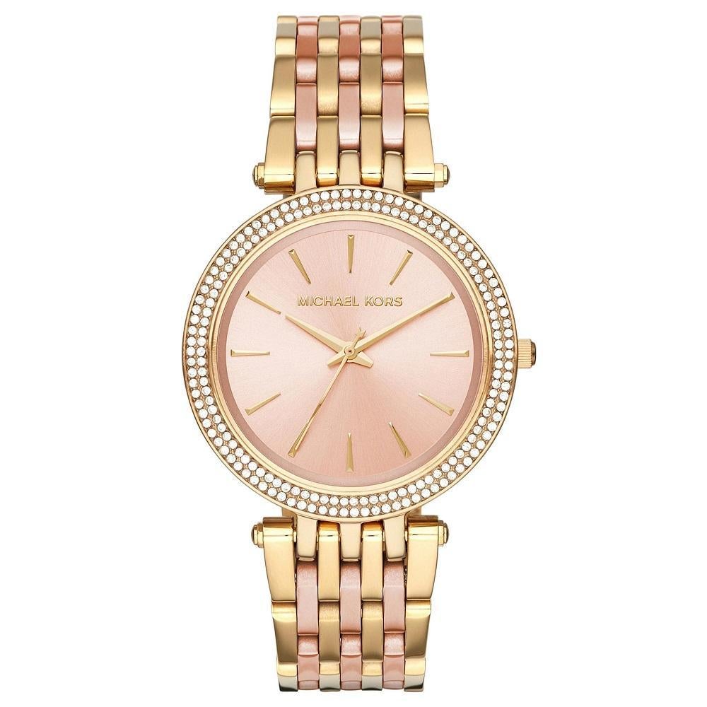 Michael Kors Mk3507 Ladies Darci Gold Watch -korean beauty