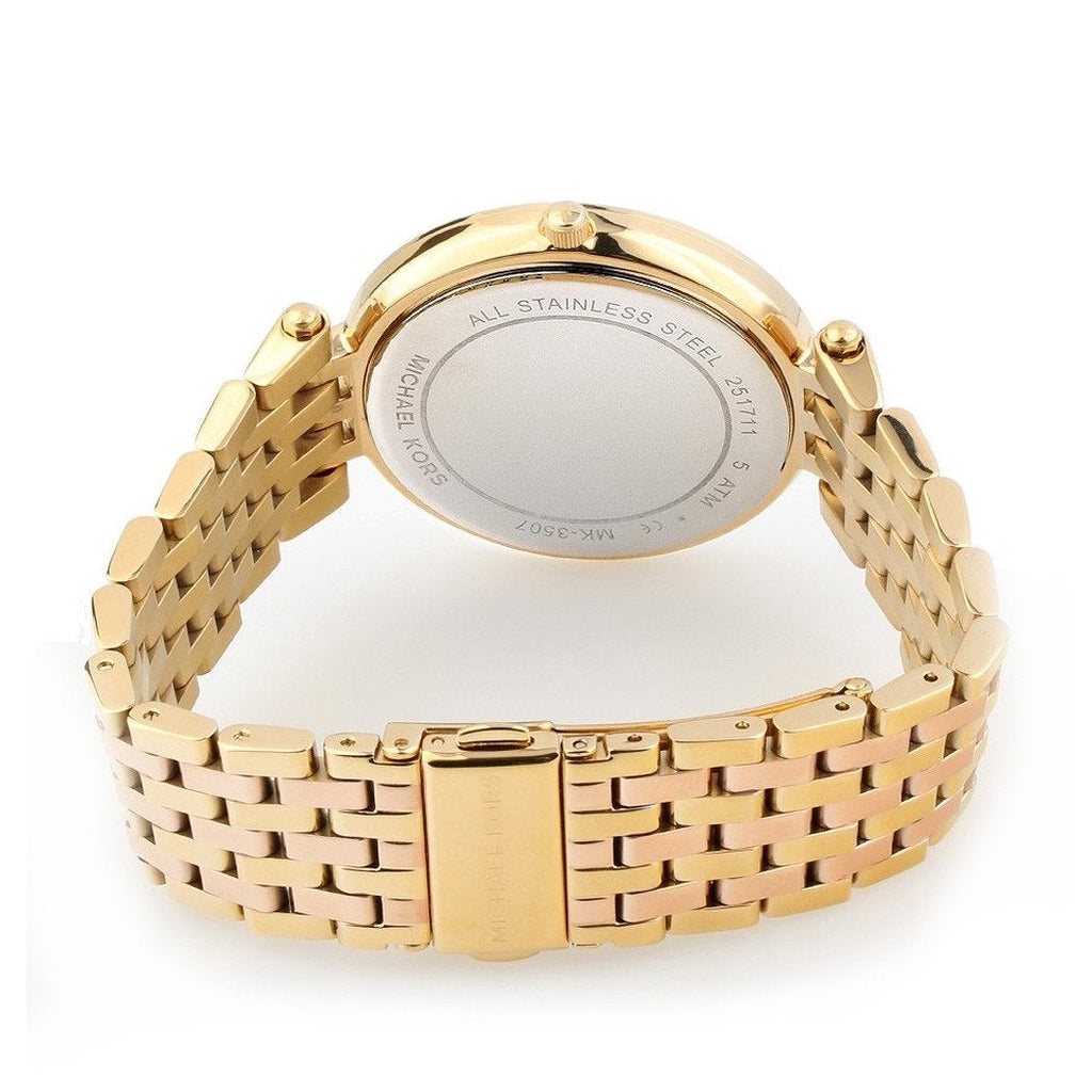 Michael Kors Mk3507 Ladies Darci Gold Watch -korean beauty