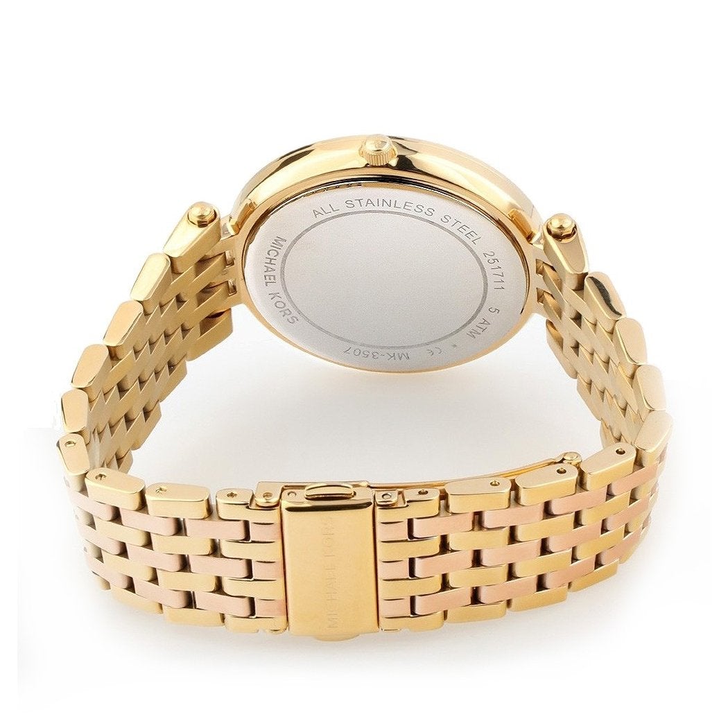 Michael Kors Mk3507 Ladies Darci Gold Watch -korean beauty