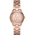 Michael Kors Mk3549 Ladies Mini Slim Runway Rose Gold Watch -korean beauty