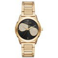 Michael Kors Mk3647 Ladies Hartman Yellow Gold Watch -korean beauty