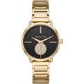 Michael Kors Mk3788 Ladies Portia Yellow Gold Watch -korean beauty