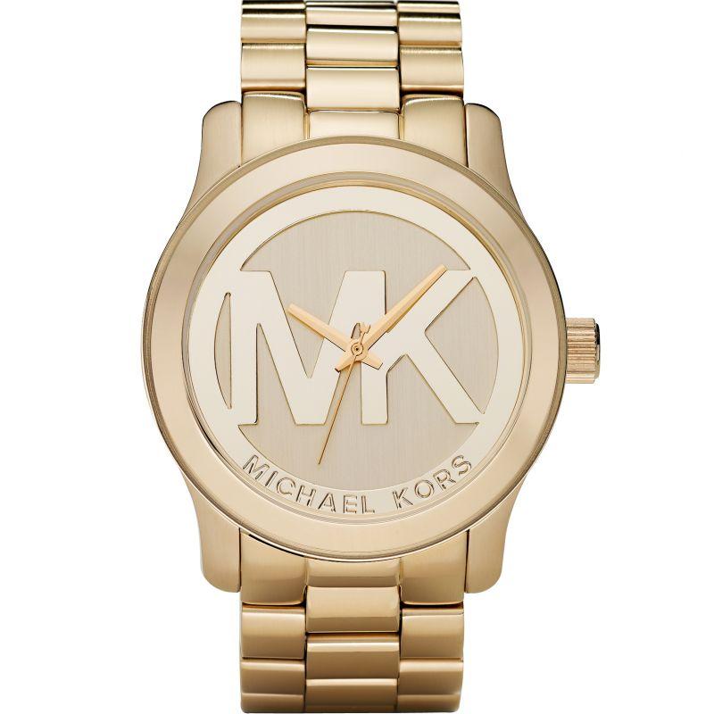 Michael Kors Mk5473 Ladies Runway Yellow Gold Watch -korean beauty