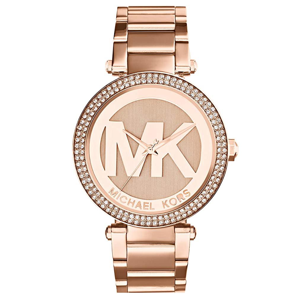 Michael Kors Mk5865 Ladies Parker Rose Gold Watch -korean beauty