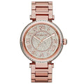 Michael Kors Mk5868 Ladies Skylar Crystal Rose Gold Watch -korean beauty