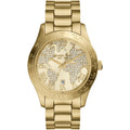 Michael Kors Mk5959 Ladies Layton Gold Pave Dial Watch -korean beauty