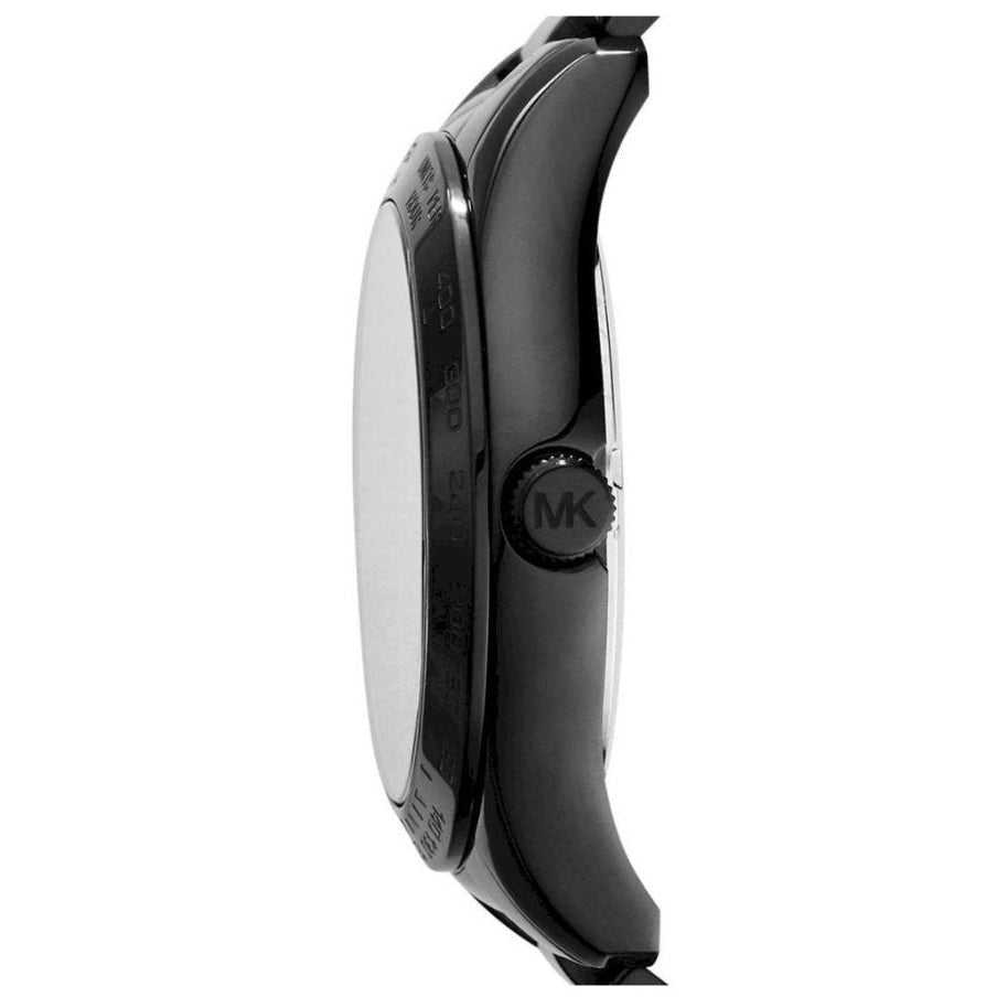Michael Kors Mk6091 Ladies Layton Black Pave Dial Watch -korean beauty