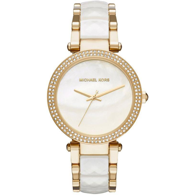 Michael Kors Mk6400 Ladies Parker Gold Watch -korean beauty
