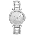 Michael Kors Mk6424 Ladies Designer Silver Watch -korean beauty