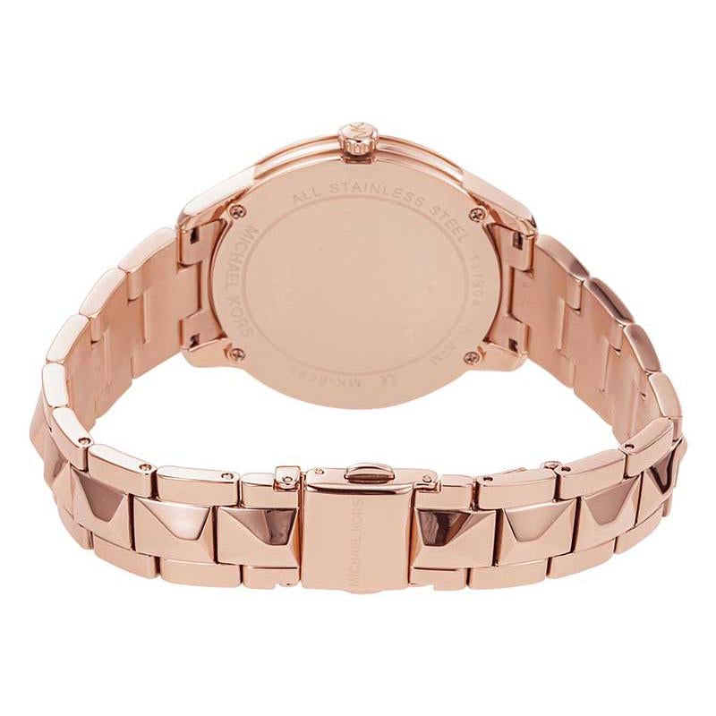 Michael Kors Mk6671 Ladies Rose Gold Runway Mercer -korean beauty
