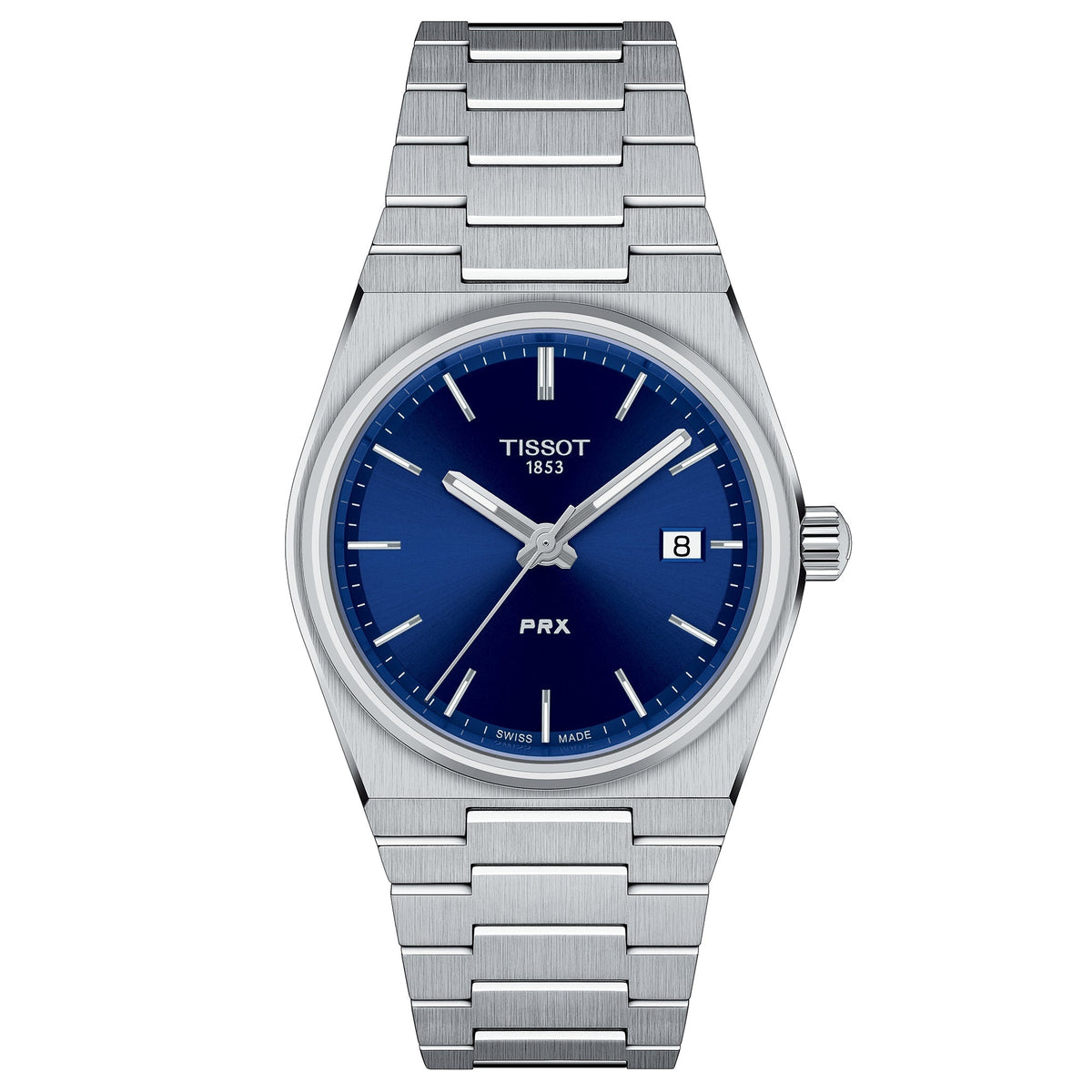 Tissot Prx 35mm Unisex Blue Watch T1372101104100 -korean beauty