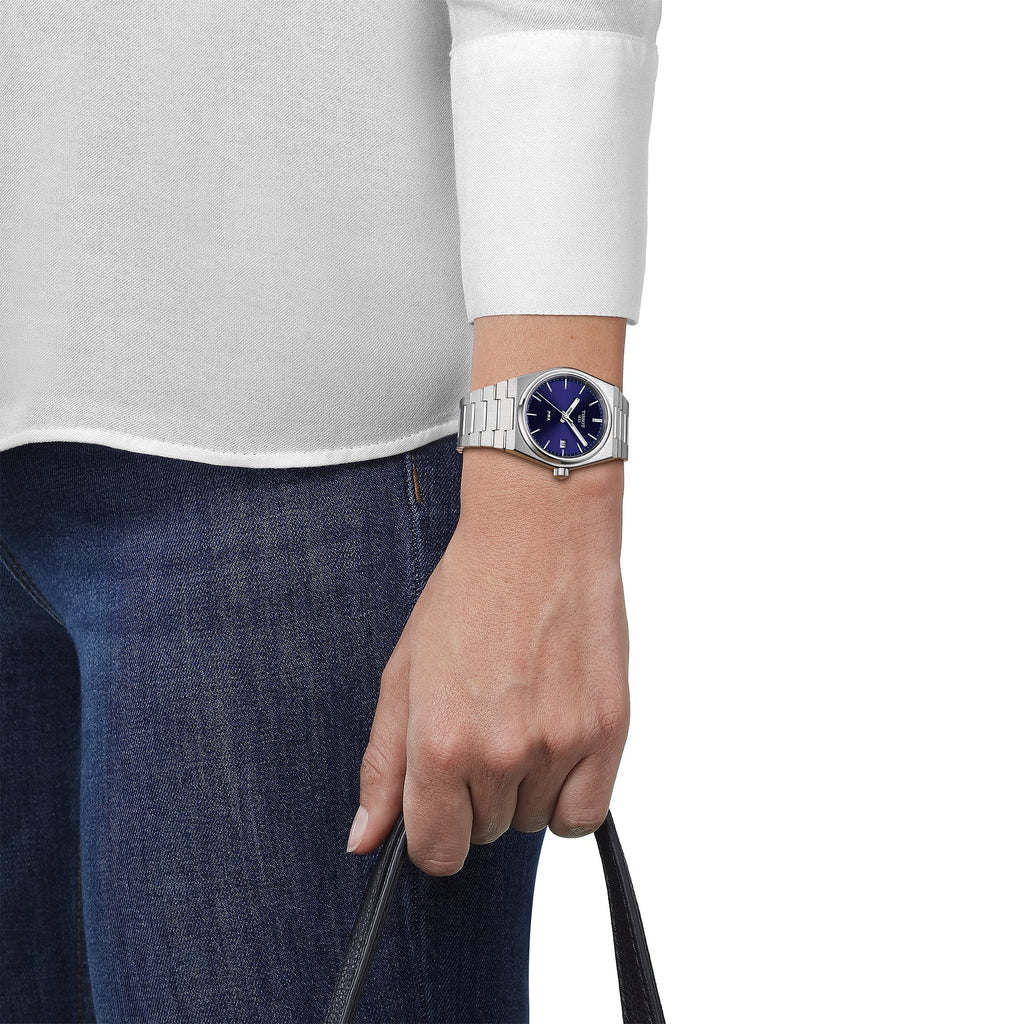 Tissot Prx 35mm Unisex Blue Watch T1372101104100 -korean beauty