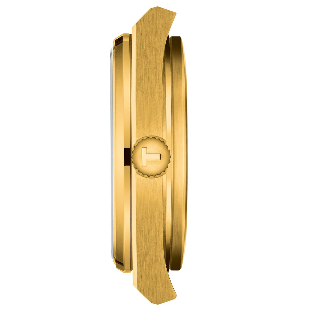 Tissot Prx 35mm Unisex Gold Watch T1372103302100 -korean beauty