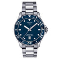 Tissot Seastar 1000 40mm Unisex Blue Watch T120 410 11 041 00 -korean beauty