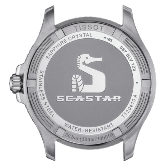 Tissot Seastar 1000 40mm Unisex Blue Watch T120 410 11 041 00 -korean beauty