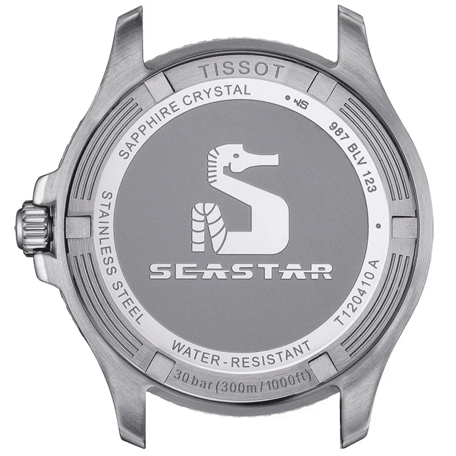 Tissot Seastar 1000 Mens Black Watch T120 410 27 051 00 -korean beauty