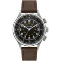 Bulova A 15 Pilot Auto Mens Black Watch 96a245 -korean beauty
