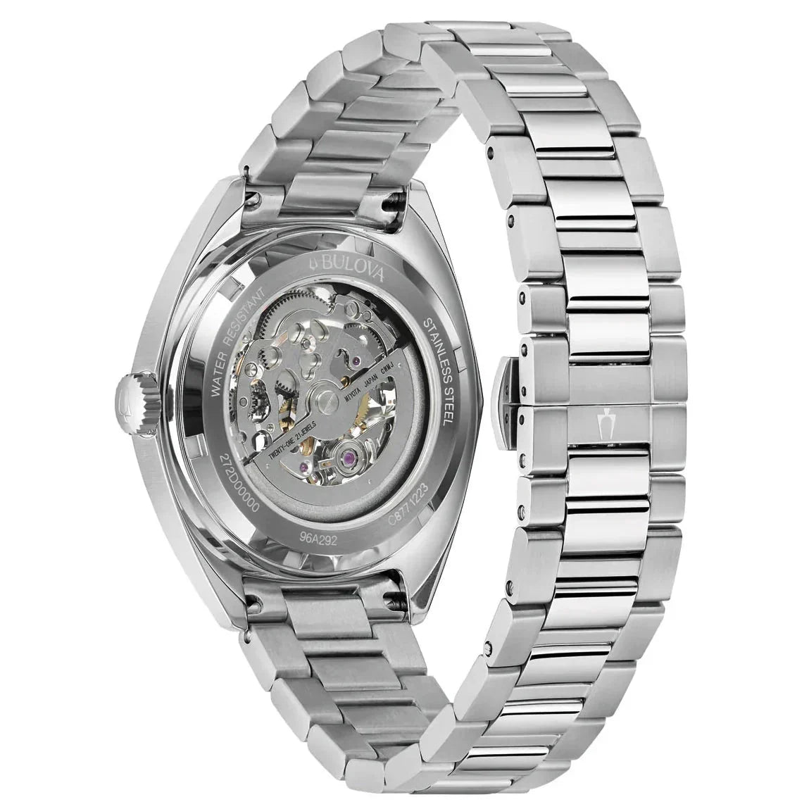 Bulova Classic Automatic Mens Blue Watch 96a292 -korean beauty
