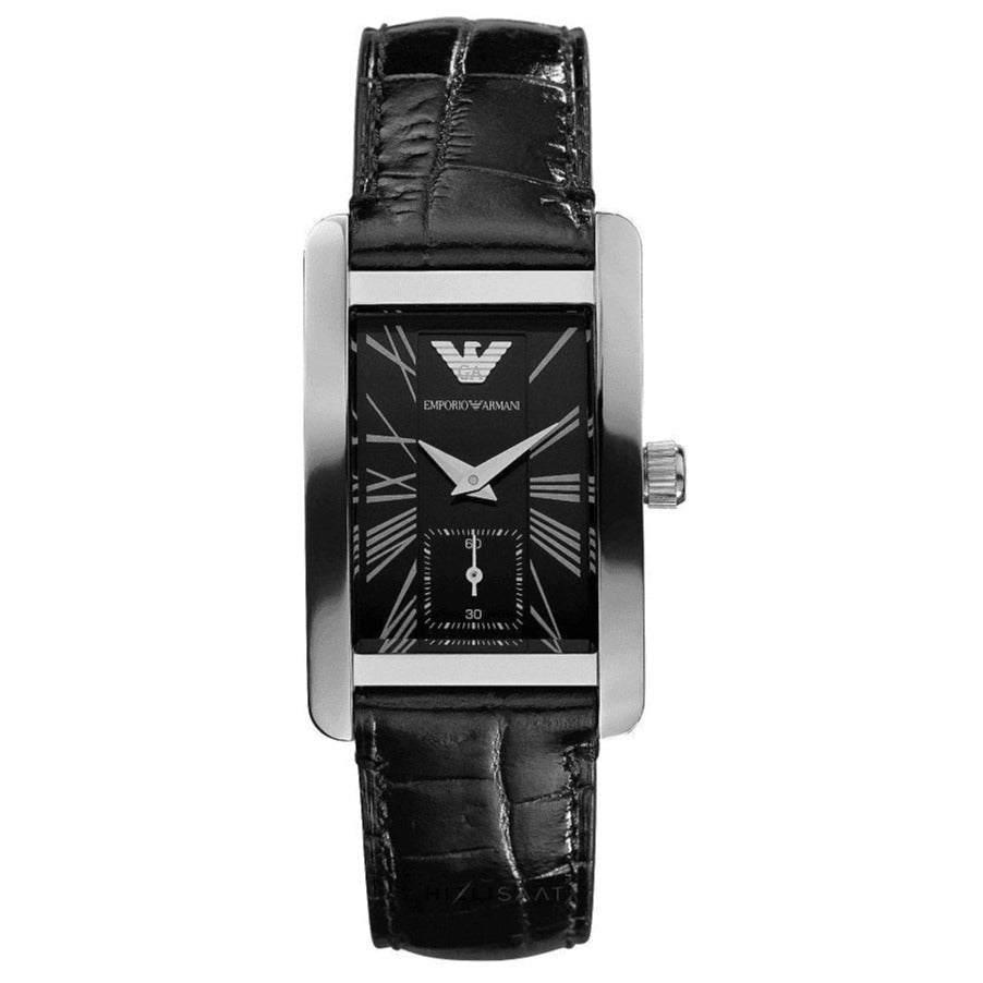 Emporio Armani Ar0144 Ladies Automatic Classic Black Watch -korean beauty