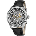 Emporio Armani Ar4629 Men S Automatic Meccanico Skeleton Watch -korean beauty