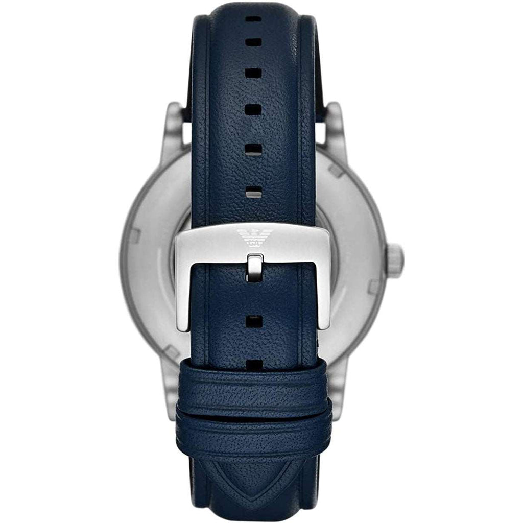 Emporio Armani Ar60030 Men S Automatic Luigi Blue Watch -korean beauty