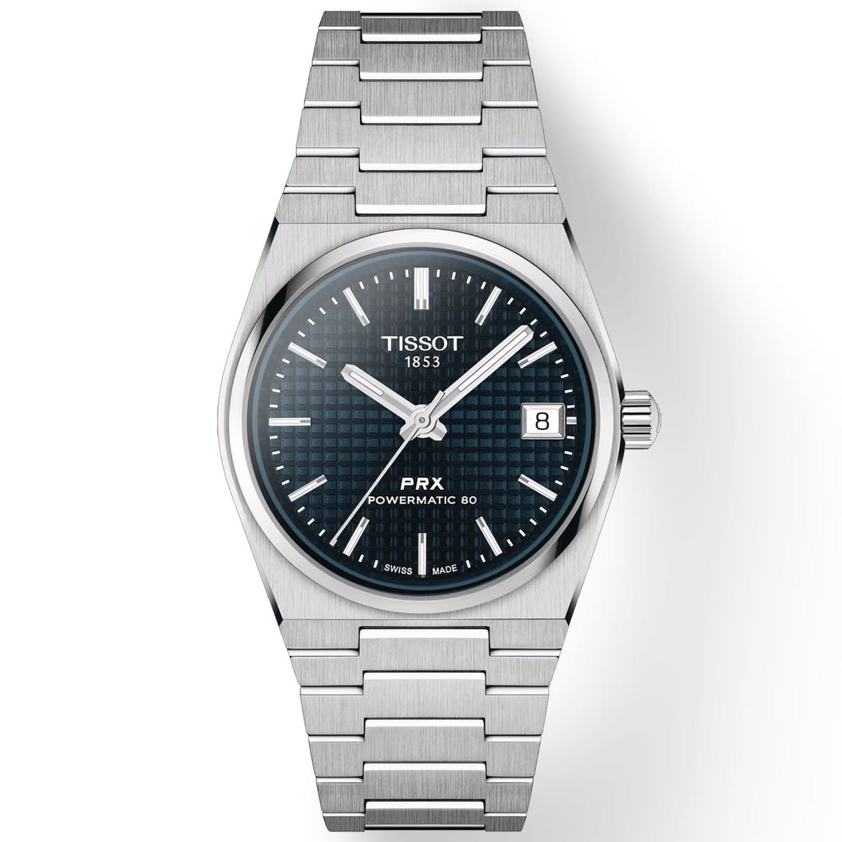 Tissot Prx 35mm Auto Unisex Silver Watch T137 207 11 041 00 -korean beauty