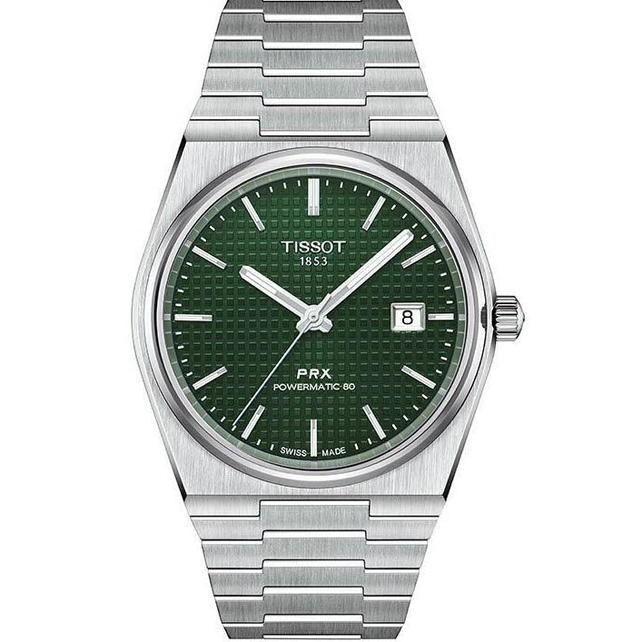 Tissot Prx 35mm Auto Unisex Silver Watch T137 207 11 091 00 -korean beauty
