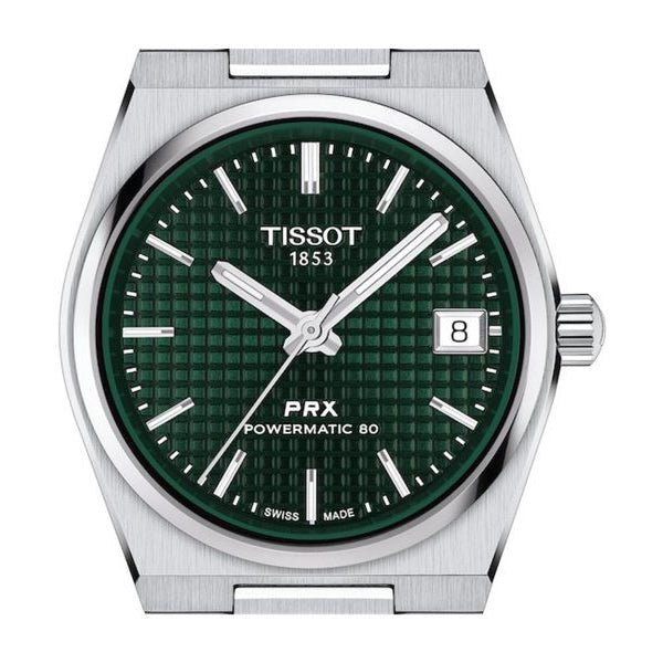 Tissot Prx 35mm Auto Unisex Silver Watch T137 207 11 091 00 -korean beauty