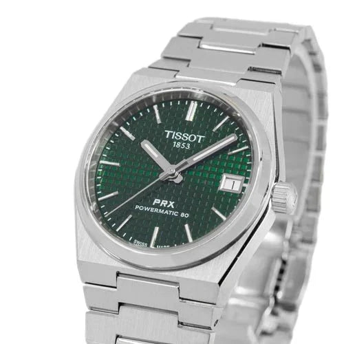 Tissot Prx 35mm Auto Unisex Silver Watch T137 207 11 091 00 -korean beauty