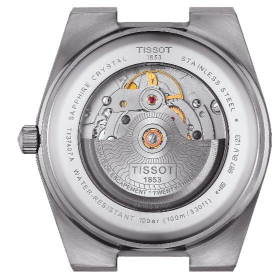 Tissot Prx 40mm Automatic Unisex Silver Watch T137 407 11 351 00 -korean beauty
