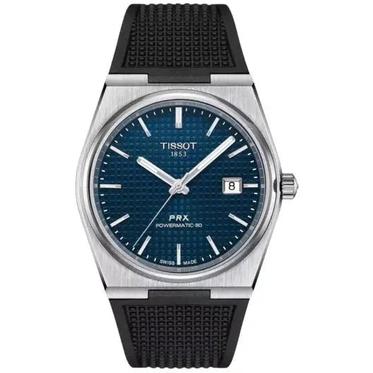 Tissot Prx Powermatic 80 Mens Black Watch T137 407 17 041 00 -korean beauty