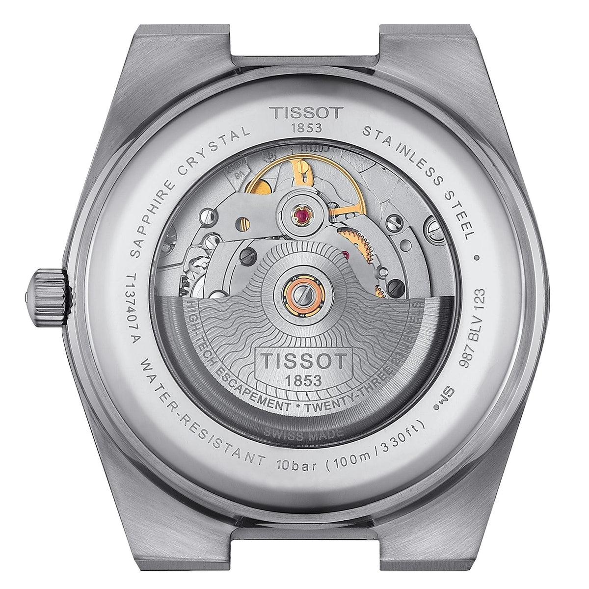 Tissot Prx Powermatic 80 Mens Green Watch T1374071109100 -korean beauty
