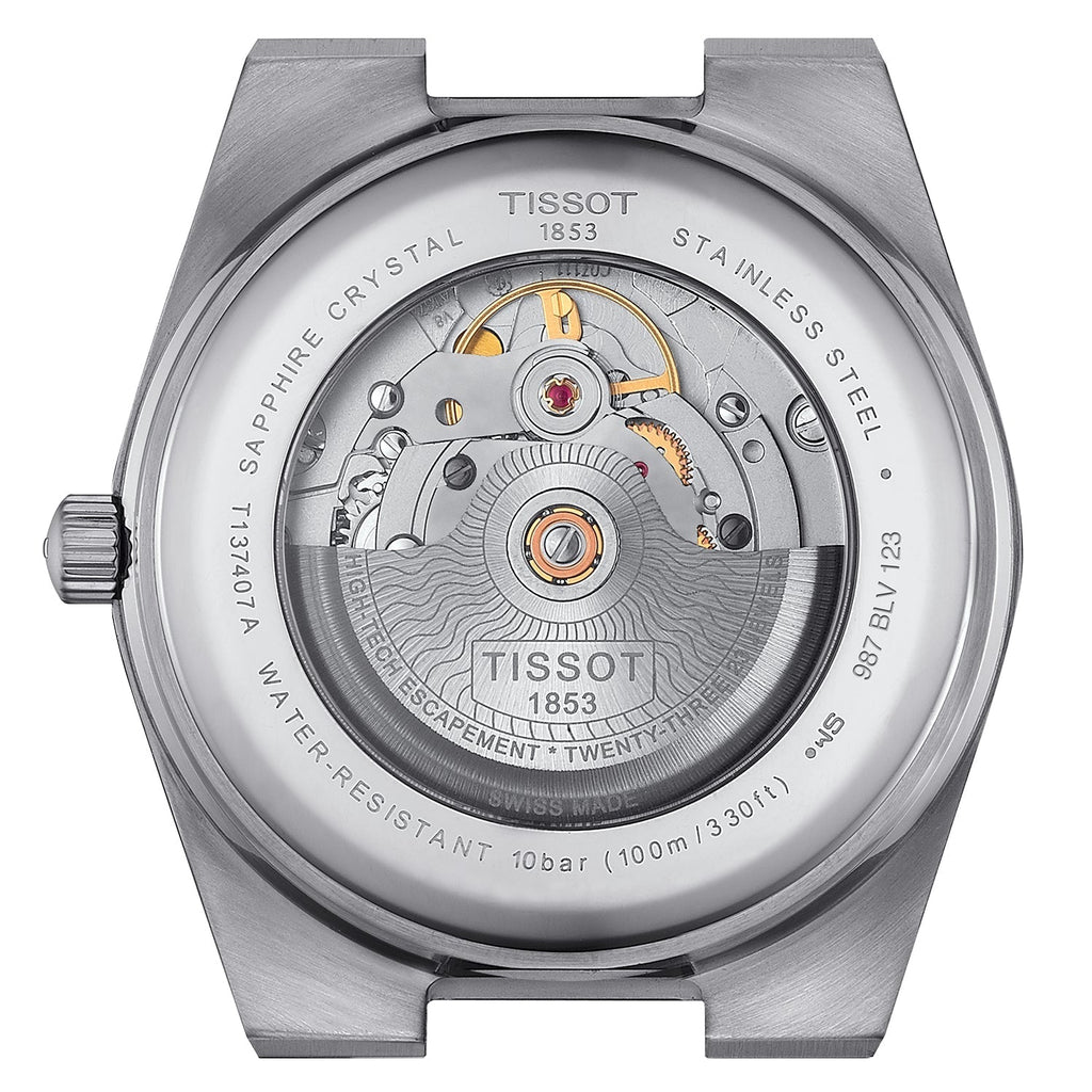 Tissot Prx Powermatic 80 Mens Silver Watch T1374072103100 -korean beauty