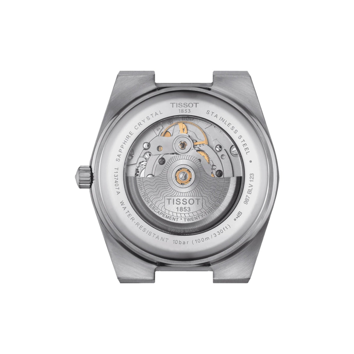 Tissot Prx Powermatic 80 Mens Silver Watch T931 407 41 041 00 -korean beauty