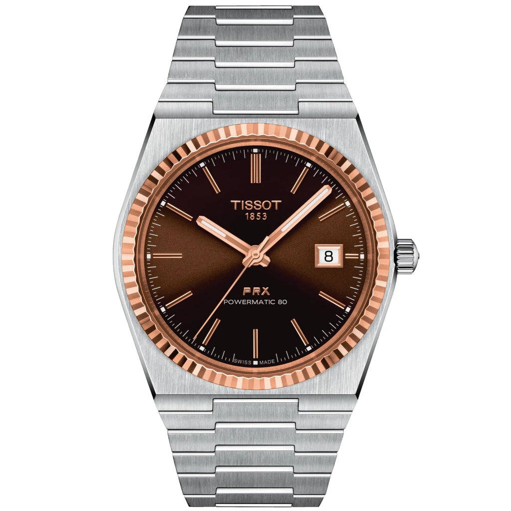 Tissot Prx Powermatic 80 Mens Silver Watch T931 407 41 291 00 -korean beauty
