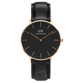 Daniel Wellington Mens Black Classic Sheffield Dw00100133 -korean beauty