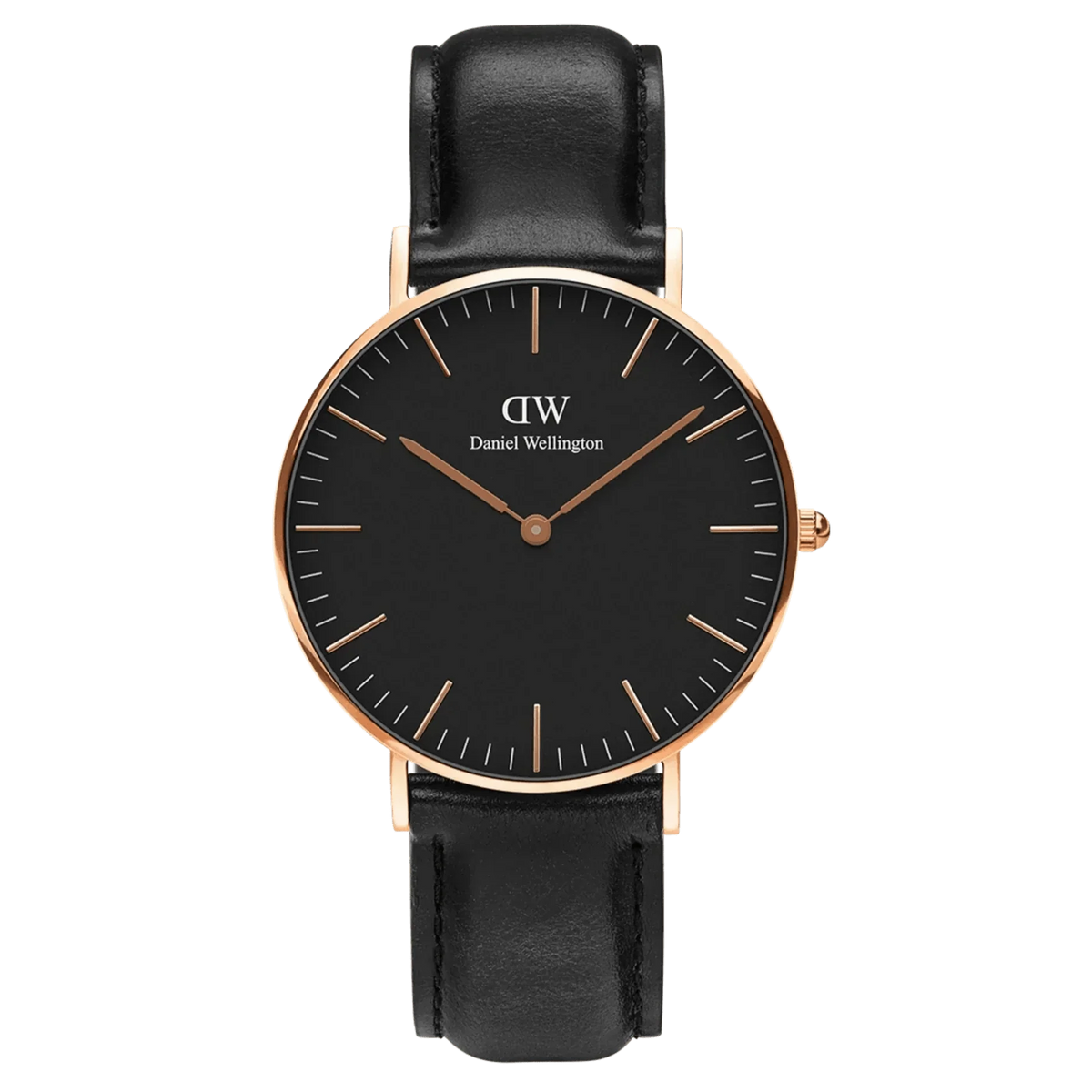Daniel Wellington Mens Black Classic Sheffield Dw00100133 -korean beauty