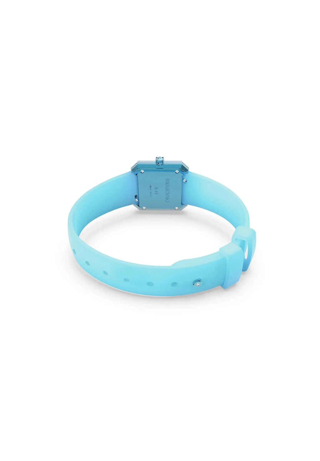 Swarovski Watch Lucent With Silicone Strap Blue 5624385 -korean beauty