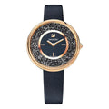 Swarovski Watch Crystalline Pure Rose Gold Black 5275043 -korean beauty