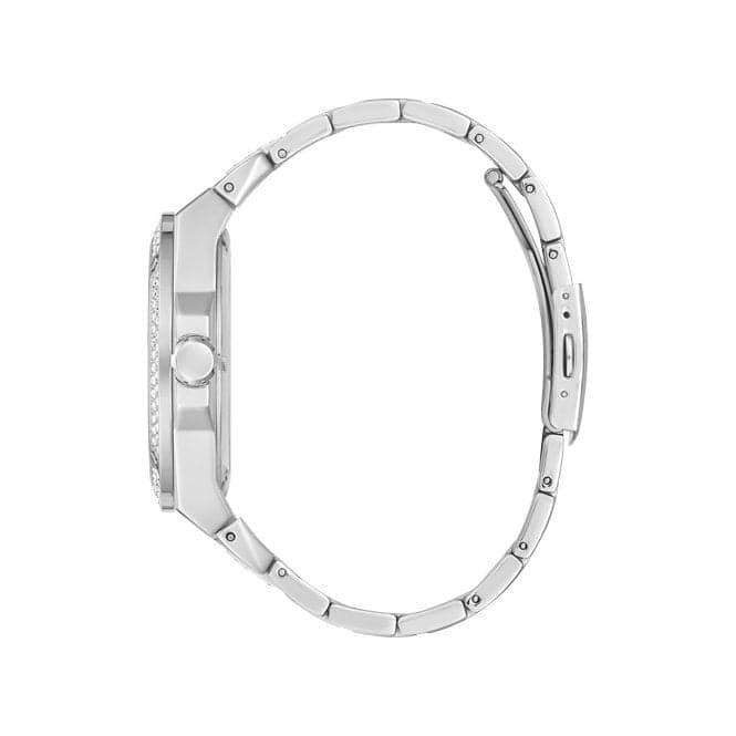 Guess Watches Big Reveal Mens Trend Silver Stainless Steel Watch Gw0323g1 -korean beauty