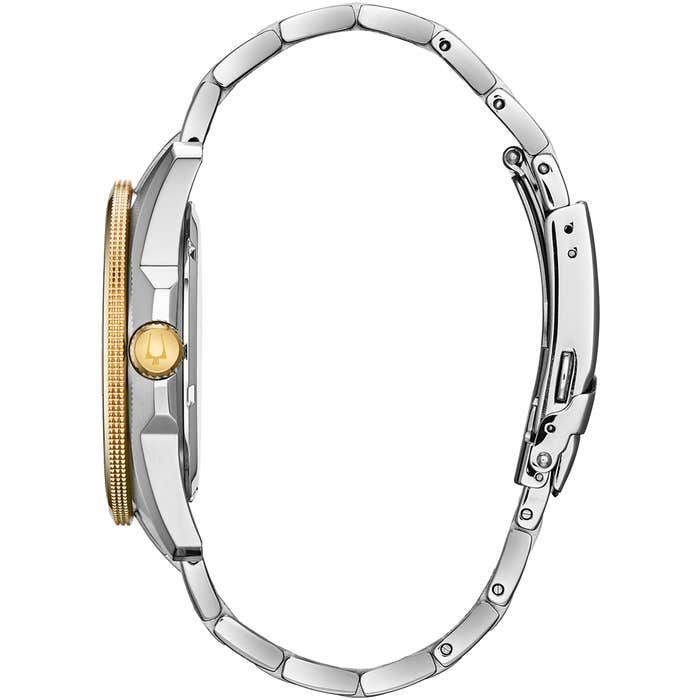 Gents Two Tone Watch 98b334 -korean beauty