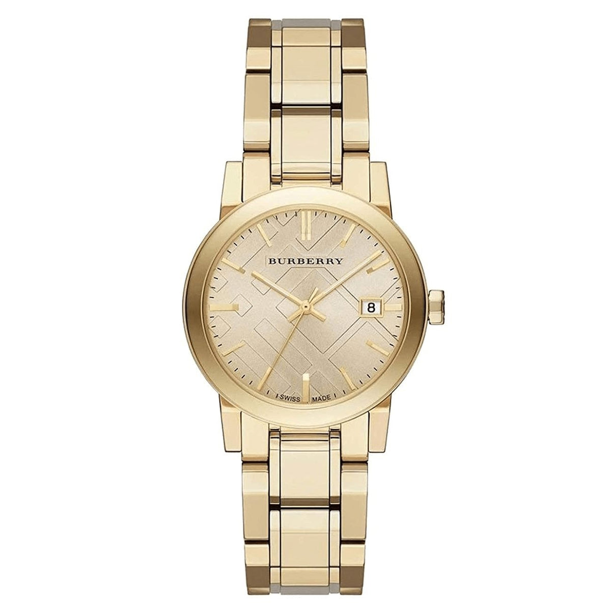 Burberry Ladies Watch The City Yellow Gold Bu9134 -korean beauty