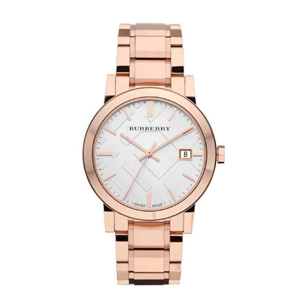 Burberry Ladies Watch The City Rose Gold Pvd Bu9004 -korean beauty