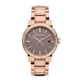 Burberry Ladies Watch The City Rose Gold Pvd Bu9005 -korean beauty