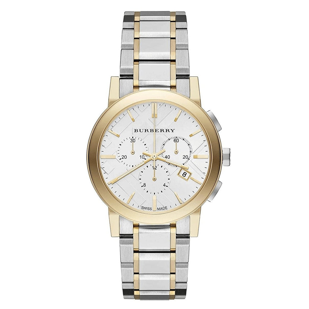 Burberry Ladies Watch Chronograph Two Tone Bu9751 -korean beauty