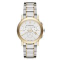 Burberry Ladies Watch Chronograph Two Tone Bu9751 -korean beauty