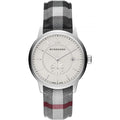 Burberry Mens Watch The Classic Horseferry Silver Bu10002 -korean beauty